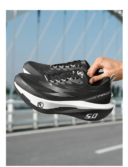 Scarpe da running 5.0 MIX con piastra in carbonio per uomo e donna, sneakers da gara per maratona, stabili, reattive, ammortizzanti e da allenamento