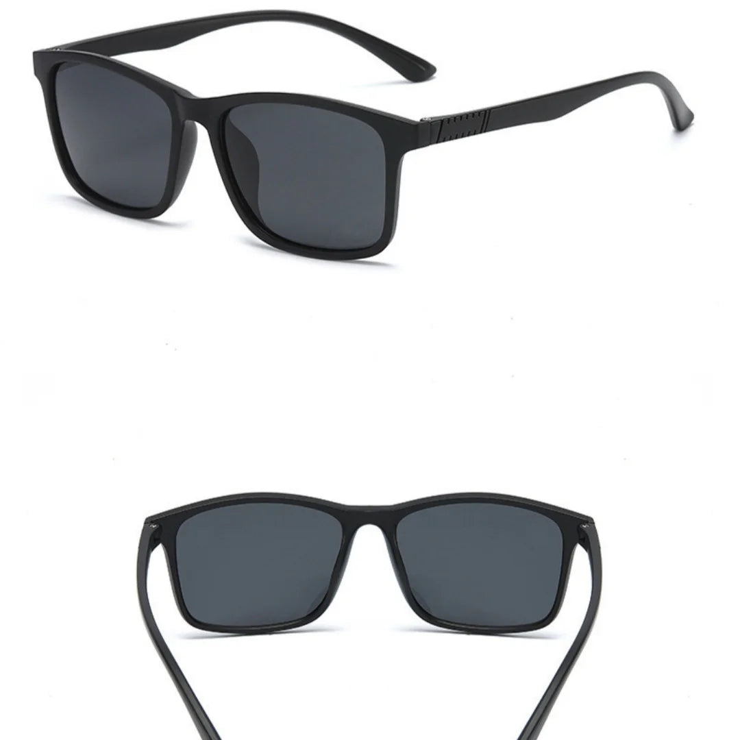 KLASSNUM Sunglasses Man TR Frame Polarized Sunglasses Yellow Driving Sun Glasses Fishing Sports UV400 Shades Classic Eyewear New