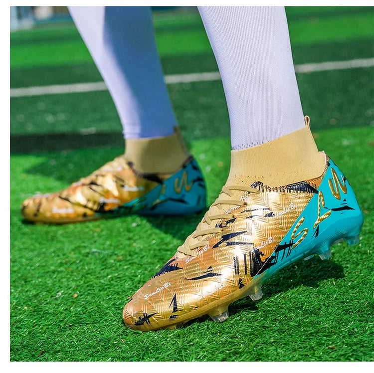 Botas de fútbol profesionales para hombre, zapatillas de fútbol Society, tacos de fútbol FG ultraligeros para entrenamiento, calzado deportivo de fútbol para exterior