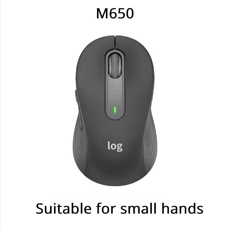 Logitech M650 M650L Wireless Bluetooth Silent Mouse Office Laptop Sensor Technology Advanced Optical Programmable Buttons Mice
