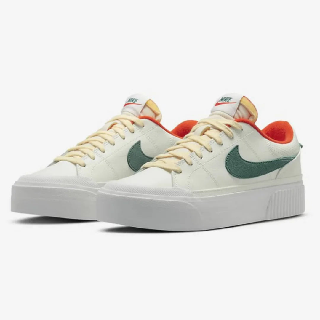 Nike Women's New Courtlegacy Thick-Soled Sports Casual Shoes Fd0355-133