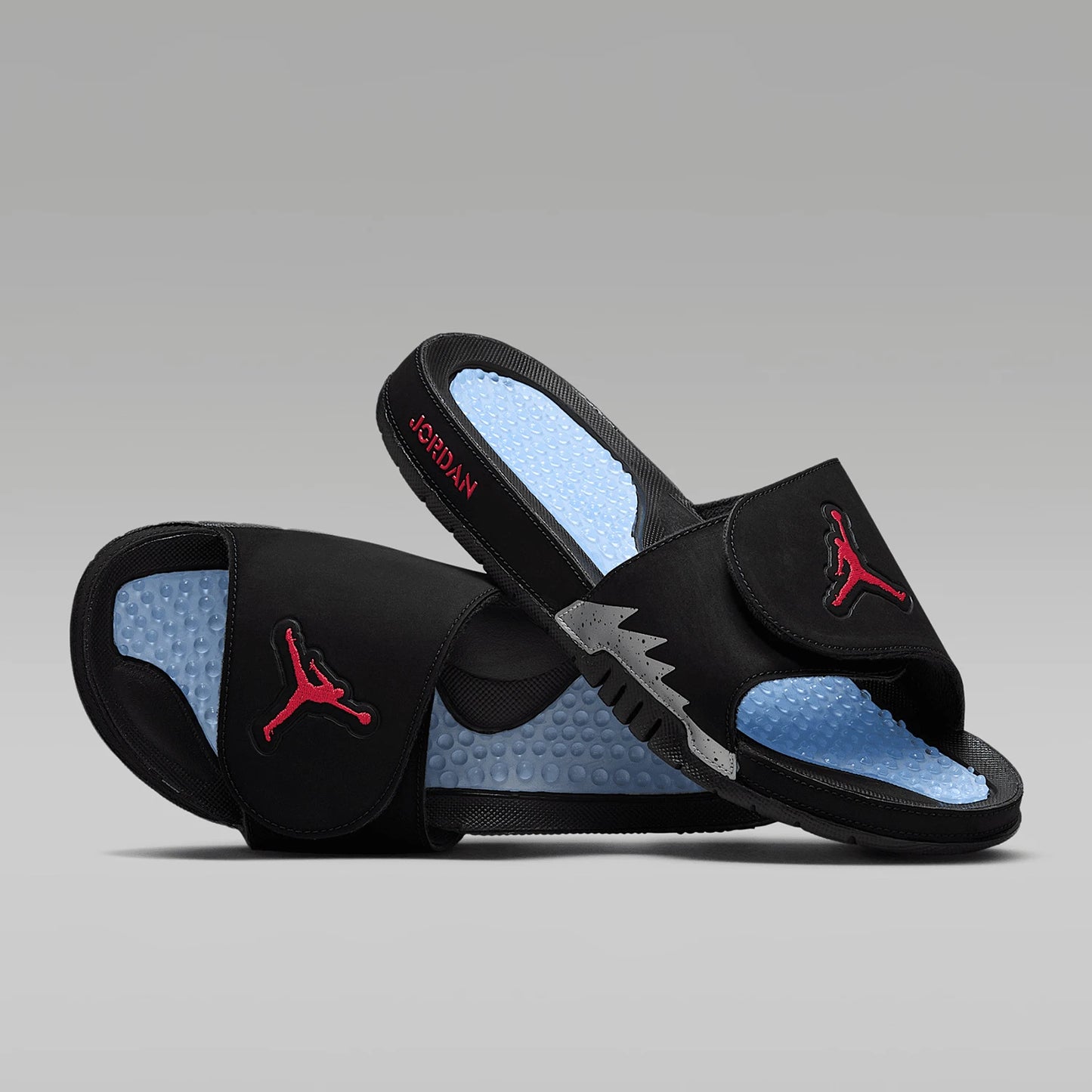 Nike genuine JORDAN men's breathable, lightweight and casual Velcro slippers 555501-061
