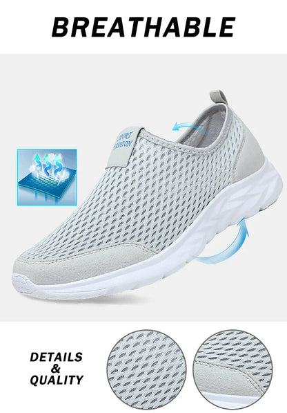 2025 New Shoes Men Loafers Light Walking Breathable Summer Comfortable Casual Shoes Men Sneakers Zapatillas Hombre Plus