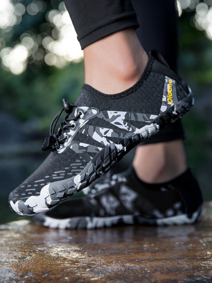 Oiaano New Camo Men Women Quick-Drying Beach Aqua Shoes Barefoot Water Booties Man Aquatic Sneaker Sports Athletic Walking