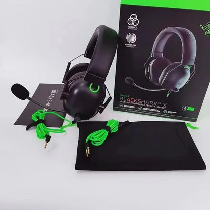 Razer BlackShark V2 X Gaming Headset – 7.1 Surround Sound Wired Gaming Headphones with Microphone for PC, PS4, PS5, Xbox & Switch