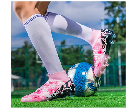 Botas de fútbol profesionales para hombre, zapatillas de fútbol Society, tacos de fútbol FG ultraligeros para entrenamiento, calzado deportivo de fútbol para exterior
