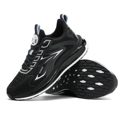Baskets d'extérieur pour hommes, chaussures de course respirantes et antidérapantes à coussin d'air, de Jogging, de Sport, légères, décontractées
