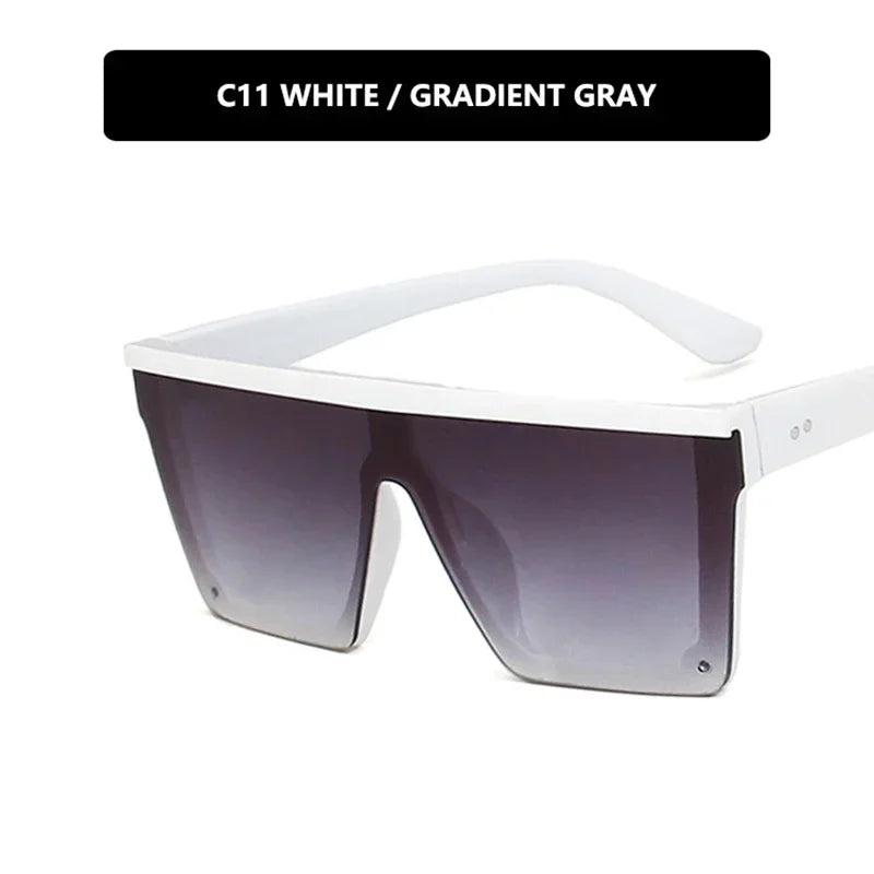 KLASSNUM Retro Black Square Sunglasses Men Outdoor Night Vision Fashion Sun Glasses Classic Male Shades Driving Gafas De Sol