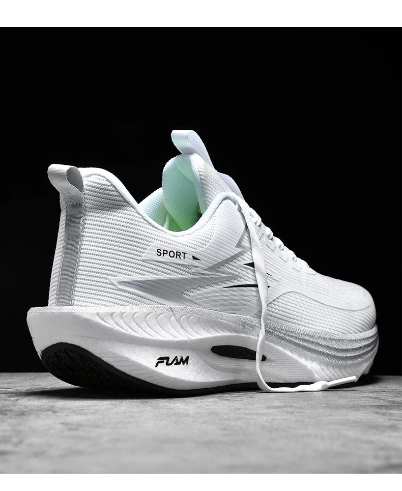 Scarpe sportive da running da uomo per maratona, con cuscino d’aria, traspiranti, leggere e confortevoli, sneakers atletiche outdoor da donna per jogging e tenis