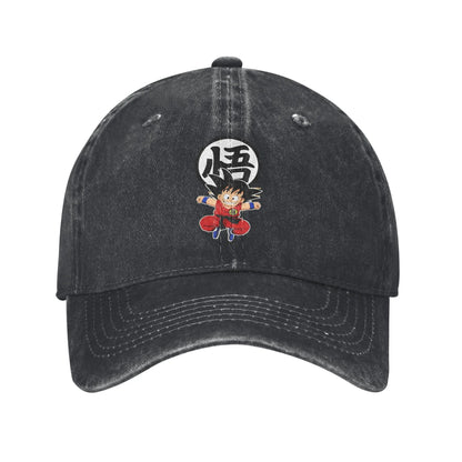 Dragon Ball Master Rosh TURTLE SCHOOL Unisex Baseball Cap Distressed Washed Caps Hat Fashion Outdoor Unstructured Soft Headwear, produit gaming premium Fraquane