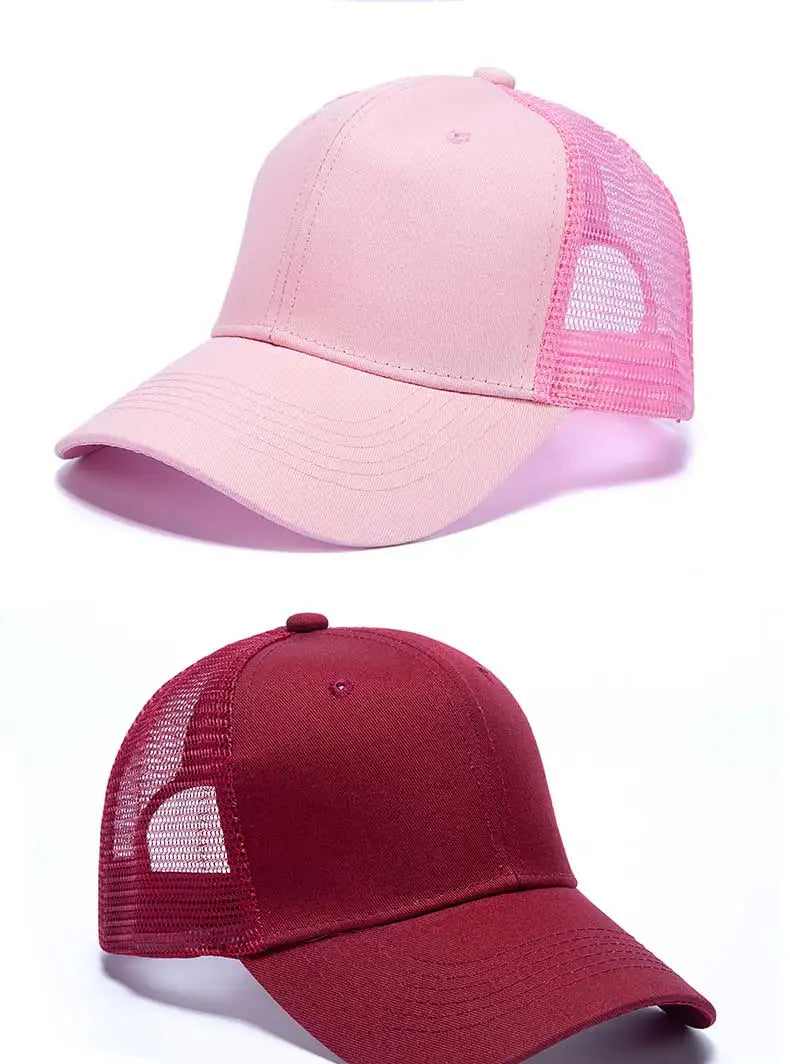 Wholesale Hat Baseball Caps Men's Casual Caps Women's Mesh Hats Unisex Hats Custom Logo Hat Embroidered Hats