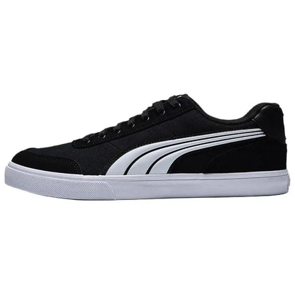 Baskets basses Puma Court Ever Cv, confortables et souples, noires, 40729103