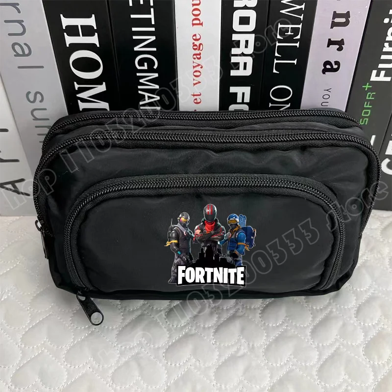 Astuccio portapenne Fortnite con motivo creativo del gioco, borsa contenitore Harajuku per ragazzi e ragazze, articoli per il ritorno a scuola, regali di compleanno e per feste