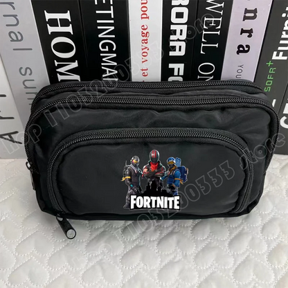 Astuccio portapenne Fortnite con motivo creativo del gioco, borsa contenitore Harajuku per ragazzi e ragazze, articoli per il ritorno a scuola, regali di compleanno e per feste