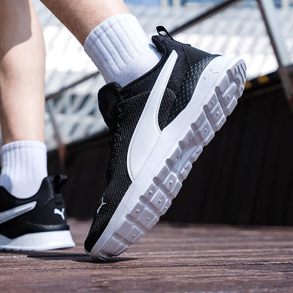 Chaussures Puma pour hommes et femmes, chaussures de course sur route légères et originales, chaussures de sport respirantes pour l'entraînement physique, chaussures de tennis d'extérieur avec amorti, baskets 371128-02-3.