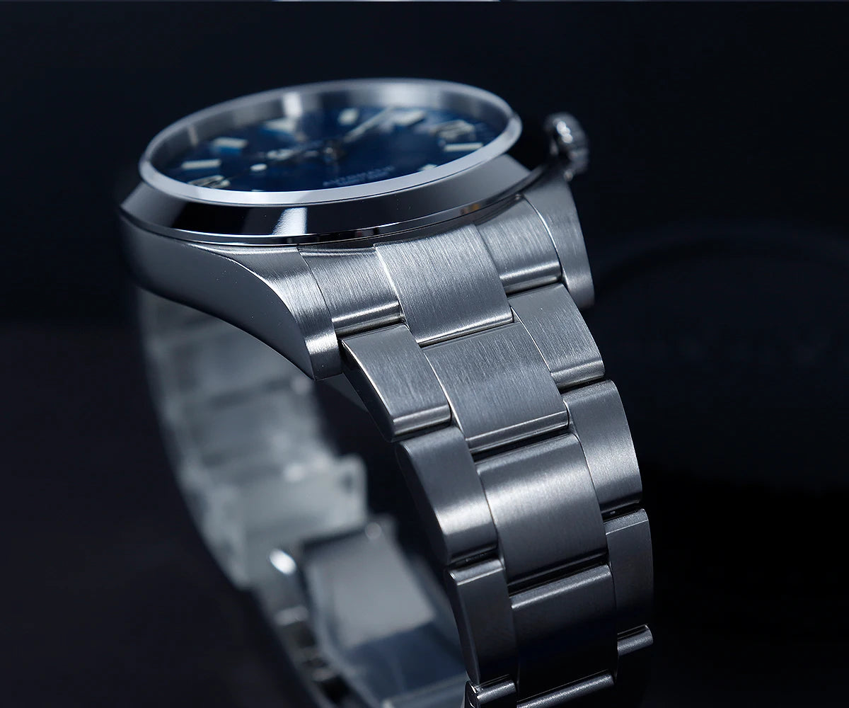 Cronos EX Diver Mechanical Men Watch 39mm Automatic PT5000 Sapphire Glass Bushed Bracelet Glide Clasp 10ATM L6031