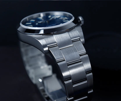 Cronos EX Diver Mechanical Men Watch 39mm Automatic PT5000 Sapphire Glass Bushed Bracelet Glide Clasp 10ATM L6031