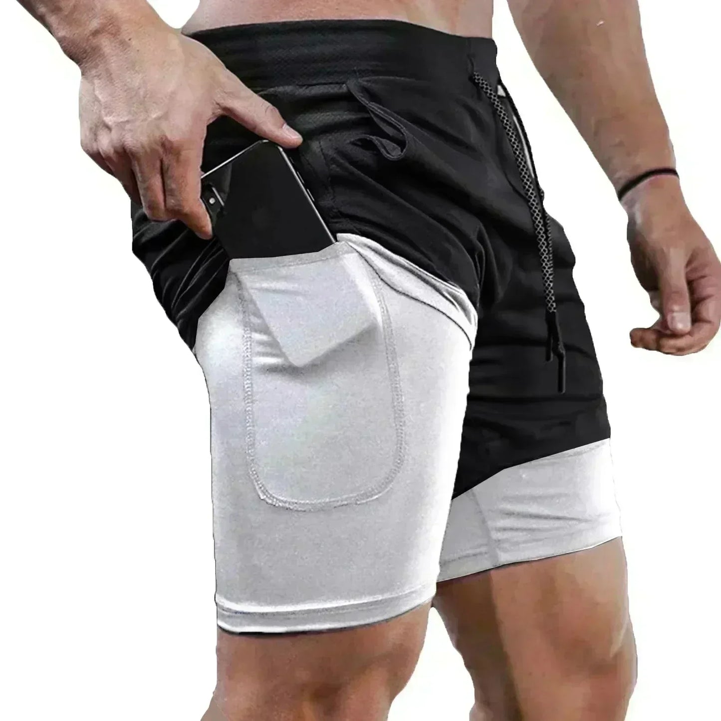 Dragon Ball Summer Men's Shorts Anime Printed Sports Pants Breathable Quick Drying Double Layer Shorts Gym Pants 2026 Streetwear