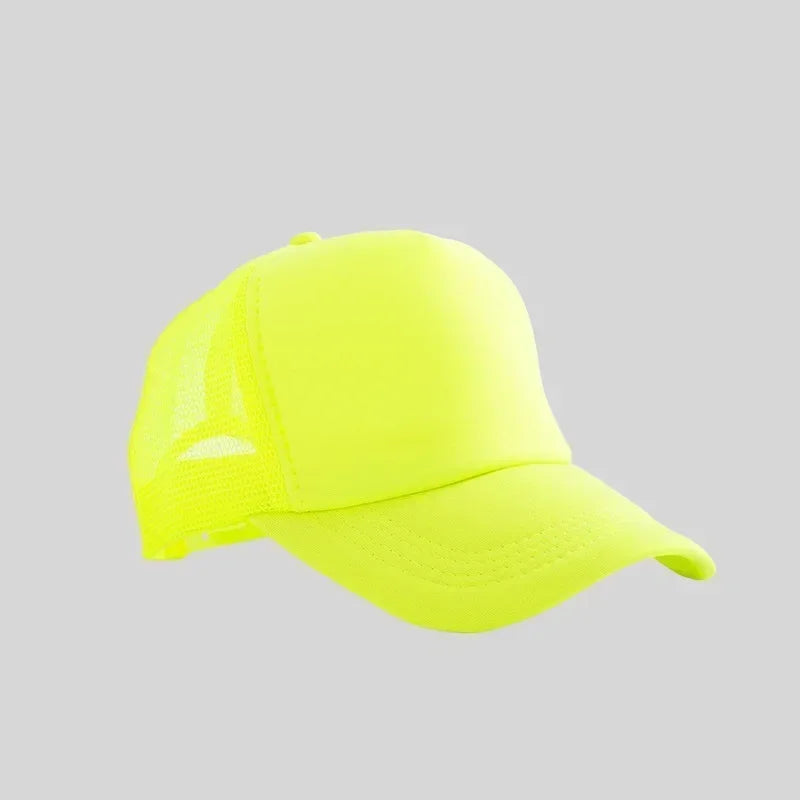 Personalized Logo Trucker Hats Men Women Foam Mesh Hats Sports Team Baseball Caps Custom Logo Sun Hat Snapback Adult Gorras Caps