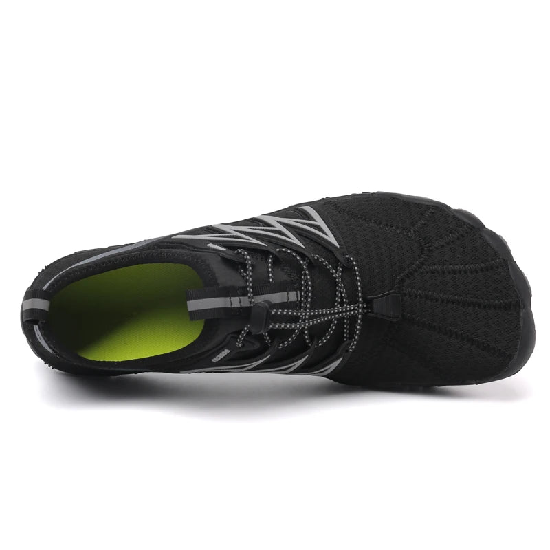 Outdoor Lightweight Men's Training Running Barefoot Shoes, Quick-Dry Swimming Water Shoes, Sport Gym Fitness Jogging Sneakers