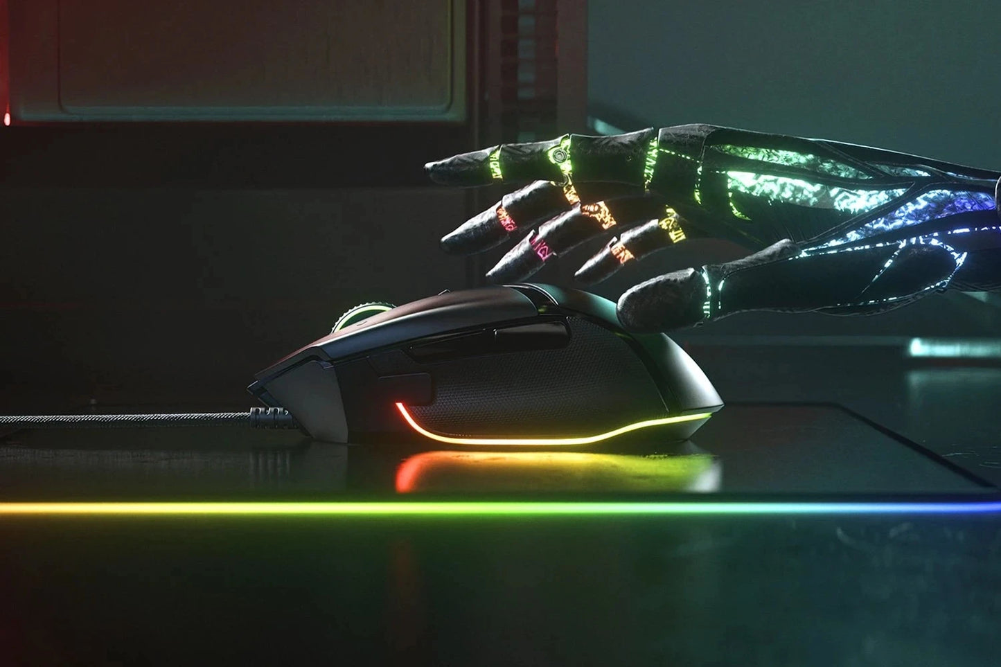 Razer Basilisk V3 Wired Gaming Mouse, 26000 DPI RGB Optical Gaming Mouse with 11 Programmable Buttons for PC & Laptop