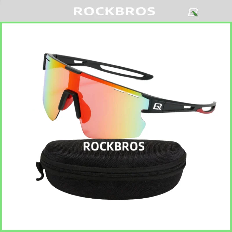 ROCKBROS New Bicycle Glasses, UV400, Anti Stray Light, Suitable for Cycling, Driving, Fishing, Hiking, Etc