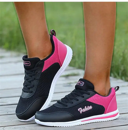 Women’s Sneakers 2025 New Fashion Flat Women’s Shoes Vulcanized Casual Sneakers Women Lace-Up Women’s Sneakers Tenis Feminino