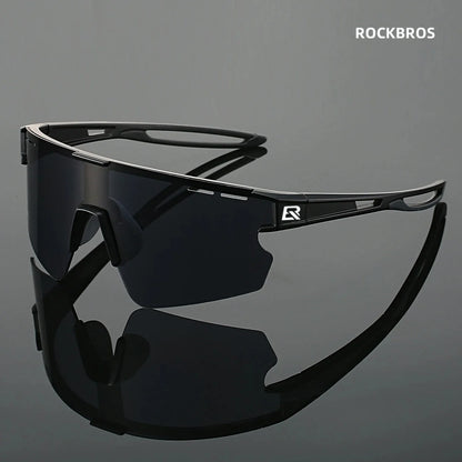 ROCKBROS New Bicycle Glasses, UV400, Anti Stray Light, Suitable for Cycling, Driving, Fishing, Hiking, Etc