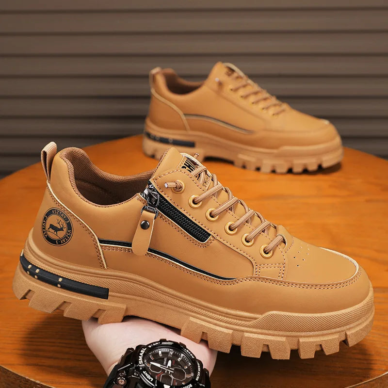 Sapatilhas de Skate para Homem, Casuais, Desportivas, de Outdoor e Caminhada, Modernas, Urbanas, Confortáveis e com Sola Grossa
