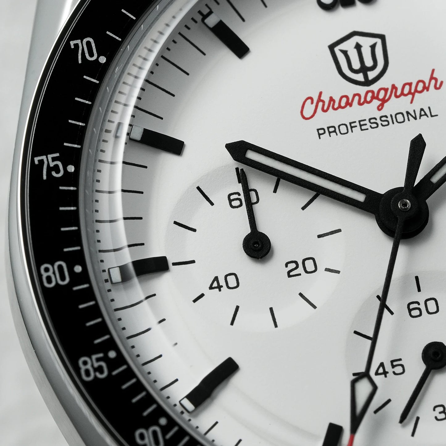 Watchdives New Wd1863 Quarz-Herrenuhr VK63 Chronograph Bubble-Saphirglas Wasserdicht 39Mm Stahl Top-Marke Luxus-Business-Uhr
