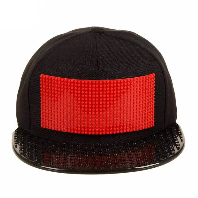 Cartoon Patchwork Baseball Caps DIY Blocks Snapback Hats Hip Hop Hat for Men Women Detachable Pixels Dad Hats Cap Kids Adults