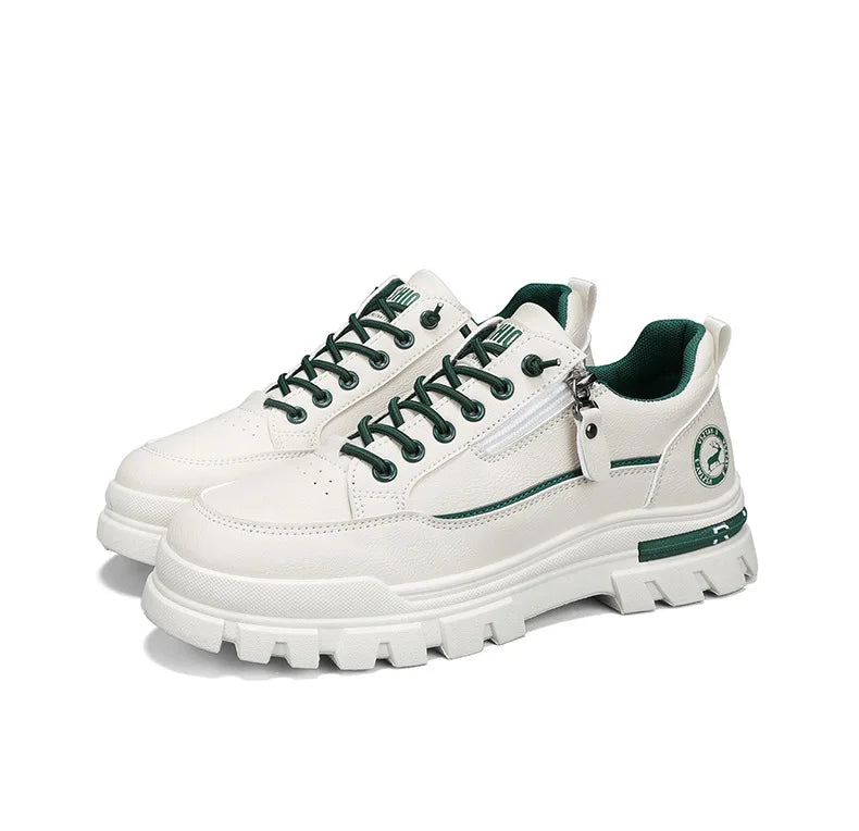 Sapatilhas de Skate para Homem, Casuais, Desportivas, de Outdoor e Caminhada, Modernas, Urbanas, Confortáveis e com Sola Grossa