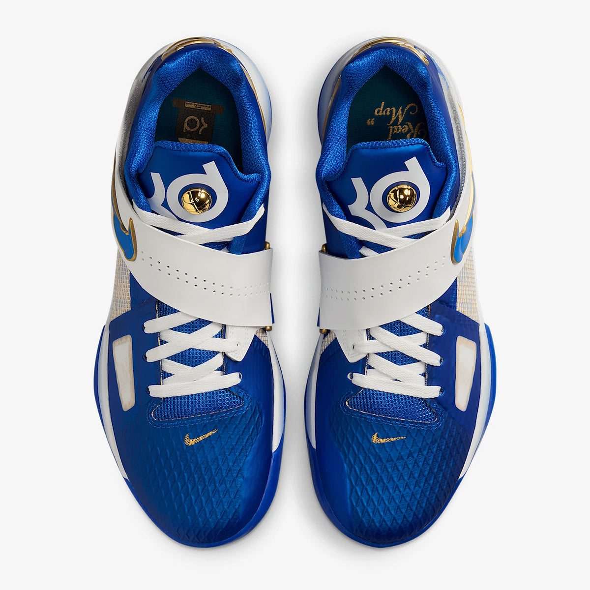 Nike genuine ZOOM KD 4 men's low top cushioned fashionable sports shoes FZ3540-400