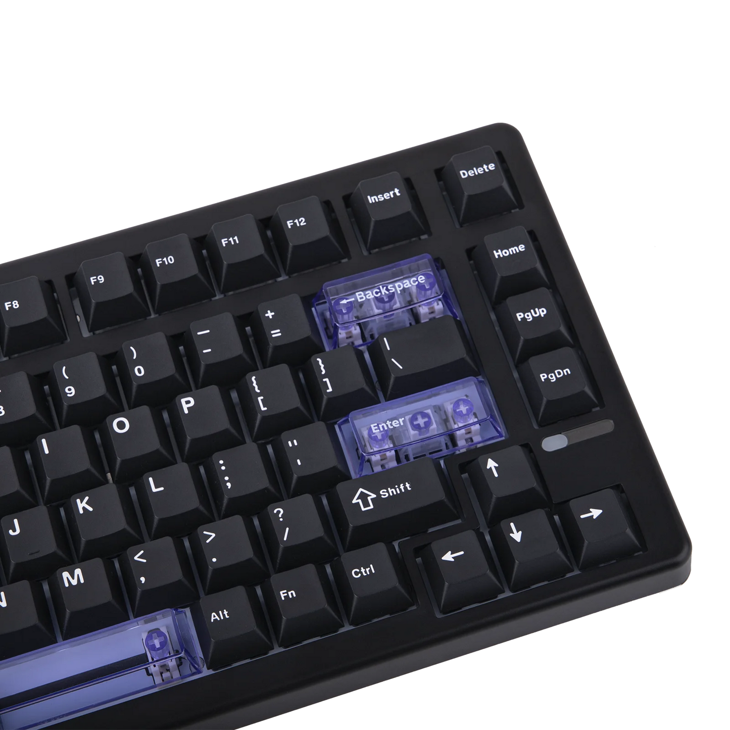 Teclado Mecânico Magnético EPOMAKER HE80 75% Layout US QWERTY Hot-Swap Creamy Gasket com Fio, Efeito Hall, DKS SOCD para PC/Mac