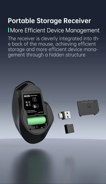 Ratón USB con cable, retroiluminación RGB, silencioso, ergonómico y DPI ajustable para ordenador de sobremesa, portátil, PC, oficina, gaming, hogar y uso diario en el trabajo
