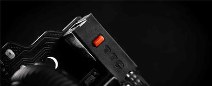 Angry Miao Infinity gaming vezeték nélküli egér, fém, ultrakönnyű, üreges kialakítás, hot-swappable, PAW3950, dupla 8K, vezetékes, tri-mode