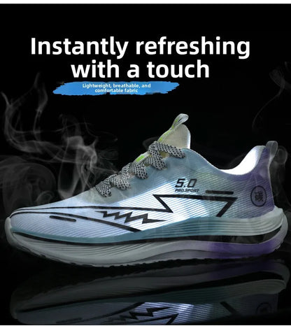 Unisex Lightweight Breathable Running Shoes Sporty Casual Low Top Flat Laced Footwear for Men And Women in Various Colors