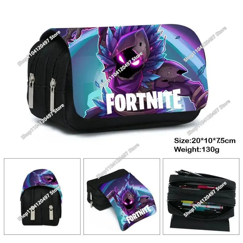 Fortnites Wallets for Kids Anime Fortress Night Wallet Cartoon Card Holder Bag Leather Short Purse Fashion Fold Purses Boys Gift