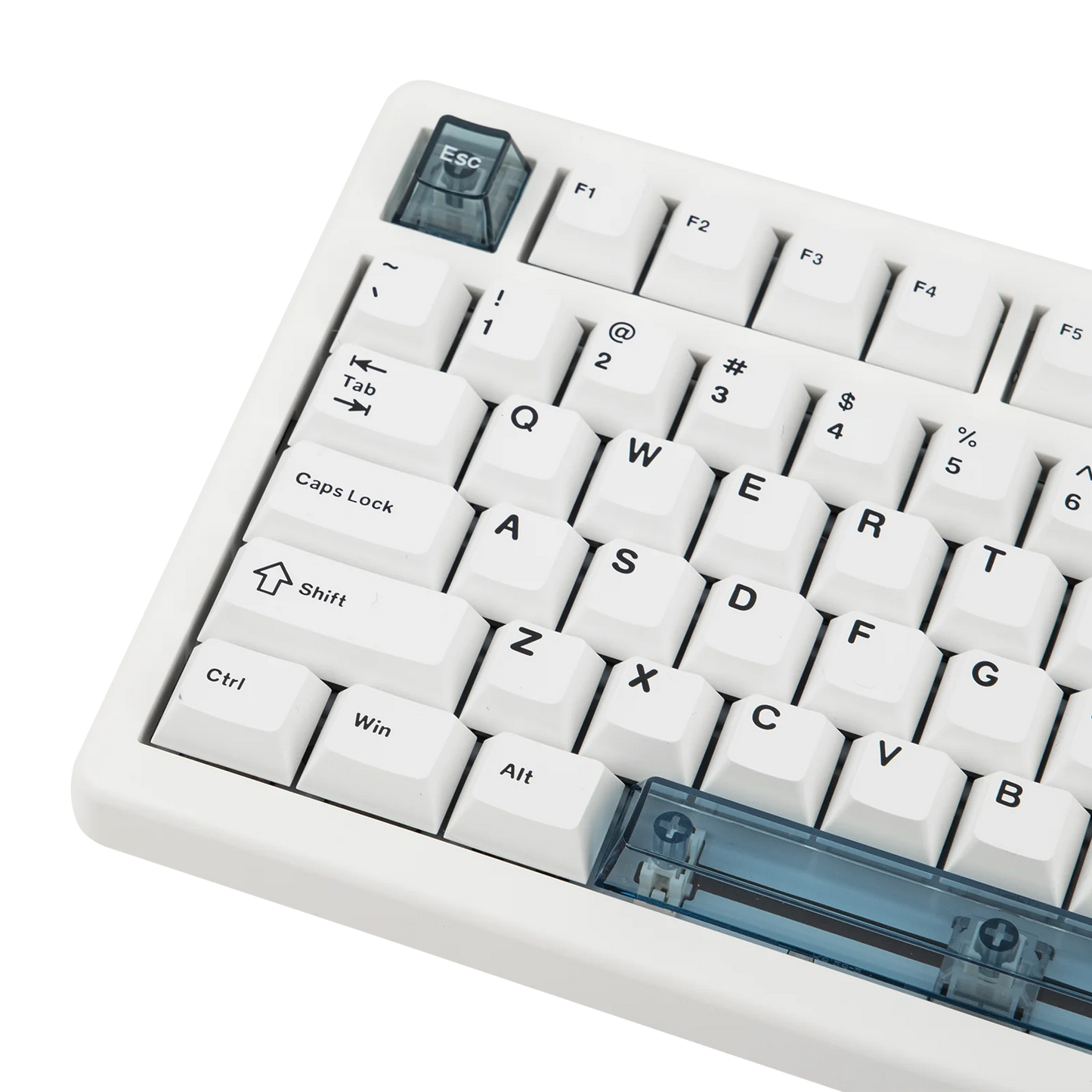 Teclado Mecânico Magnético EPOMAKER HE80 75% Layout US QWERTY Hot-Swap Creamy Gasket com Fio, Efeito Hall, DKS SOCD para PC/Mac
