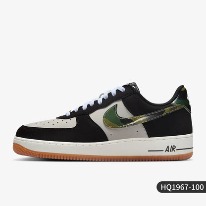 Nike genuine AIR FORCE 1 LOW RETRO sapatilhas leves para homem HQ1967-100