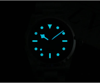 San Martin Men Luxury Watch 36mm BB36 Snowflake Hands Explore Series Sports Watches PT5000 Automatic Mechanical 10Bar BGW-9 Lume