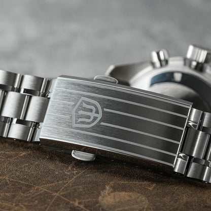 Watchdives New Wd1863 Quarz-Herrenuhr VK63 Chronograph Bubble-Saphirglas Wasserdicht 39Mm Stahl Top-Marke Luxus-Business-Uhr