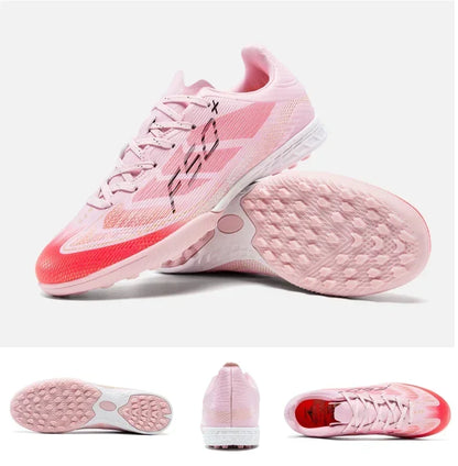 Nouvelles chaussures de football pour hommes, chaussures de soccer pour terrain en herbe, chaussures d'entraînement, chaussures de sport ultralégères, chaussures de match professionnelles, baskets antidérapantes unisexes.