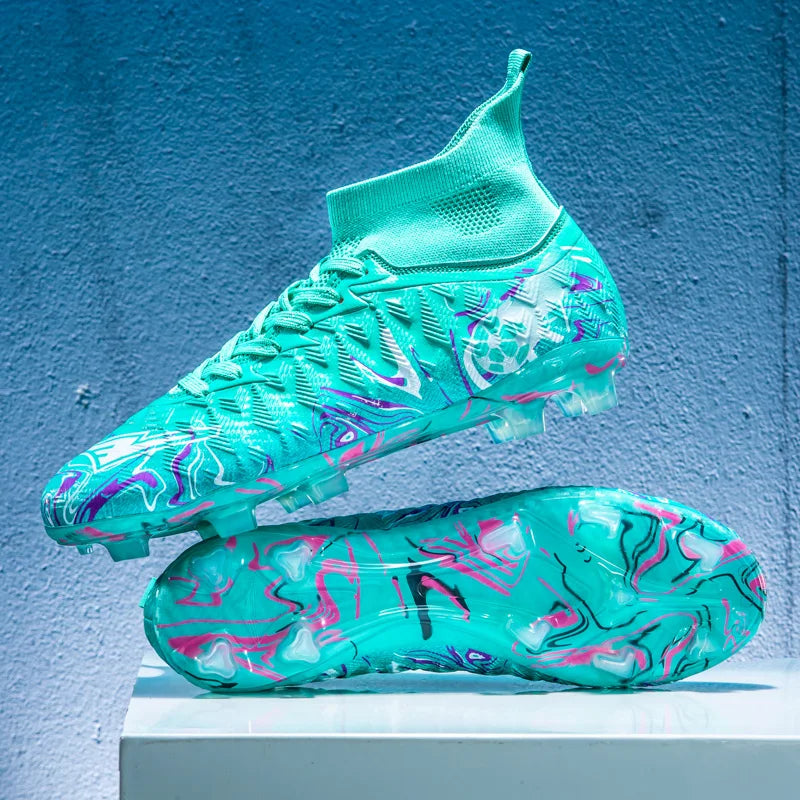 New Men's Professional Soccer Shoes Non-slip Football Boots Unisex Breathable Futsal Sports New Cleats Drop Shipping Ultralight