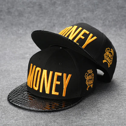 Herren-Baseballkappe mit Buchstabenstickerei, „Tide“, universell kombinierbar, flache Krempe; Damen-Sommer-Hip-Hop-Kappe, Outdoor-Sonnenkappe, verstellbare Schirmkappe