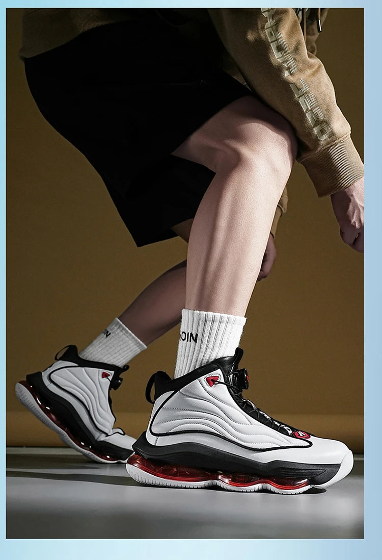 Atmungsaktive Basketballschuhe mit Dämpfung, rutschfeste und strapazierfähige Laufschuhe für Herren, Fitness- und Trainingsschuhe, athletische Basketball-Sneaker für Damen