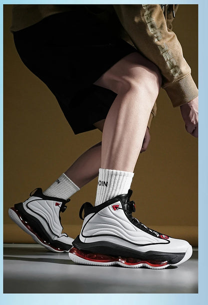 Atmungsaktive Basketballschuhe mit Dämpfung, rutschfeste und strapazierfähige Laufschuhe für Herren, Fitness- und Trainingsschuhe, athletische Basketball-Sneaker für Damen