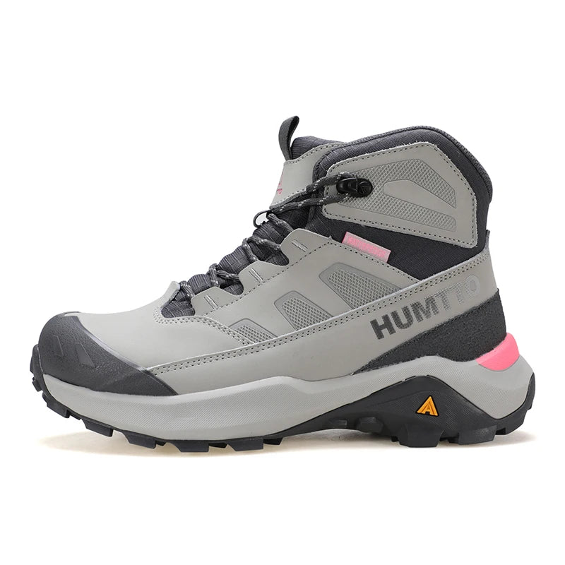 Zapatos de senderismo HUMTTO, botas de caza impermeables para hombre, botas tácticas de combate para desierto hasta el tobillo, botas de trekking para hombre y mujer, zapatillas cálidas de cuero