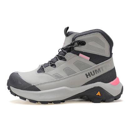 Zapatos de senderismo HUMTTO, botas de caza impermeables para hombre, botas tácticas de combate para desierto hasta el tobillo, botas de trekking para hombre y mujer, zapatillas cálidas de cuero