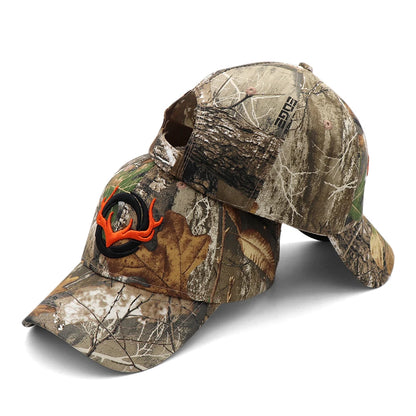 KOEP New Camo Baseball Cap Fishing Caps Men Outdoor Hunting Camouflage Jungle Hat 3D Deer Head Hiking Casquette Hats